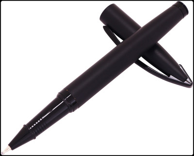 auteur KE 727 Black Color Matt Finish Premium , Metal Body Roller Ball Pen(Ink Color - Black)