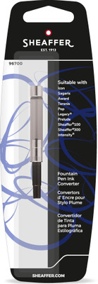 SHEAFFER Fountain Pen Piston Push-in Style Ink Converter(Ink Color - Black)