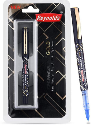 Reynolds Trimax Roller Ball Pen(Ink Color - Blue)