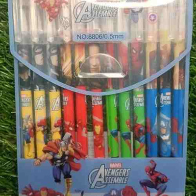 rk gift gallery RollerBall 0.5mm Ball Pen(Pack of 6, Ink Color - Blue)
