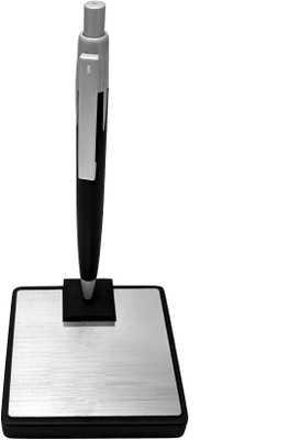UJJi Metal Pen with Magnetic Stand Table Holder Ball Pen(Ink Color - Blue )