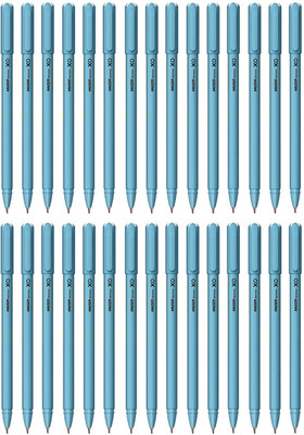 HAUSER XO Ball Pen Wallet Pack | 0.6 mm | Comfortable Grip With Smooth Writing Ball Pen(Pack of 30, Ink Color - Blue)