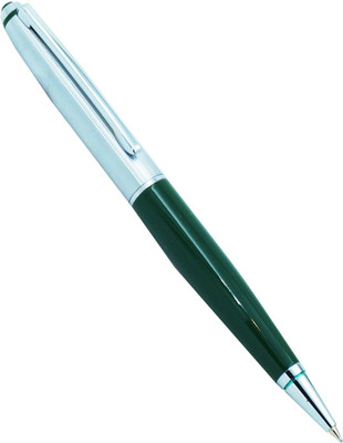 auteur Focus Green Colour Metal Body Premium Executive With Silver Trims Ball Pen(Ink Color - Blue)