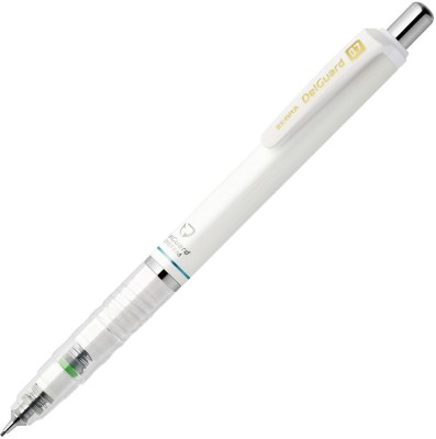 Zebra Sarasa , Del Guard, 0.7mm, White (P-MAB85-W) Mechanical Pencil(Ink Color - Black)