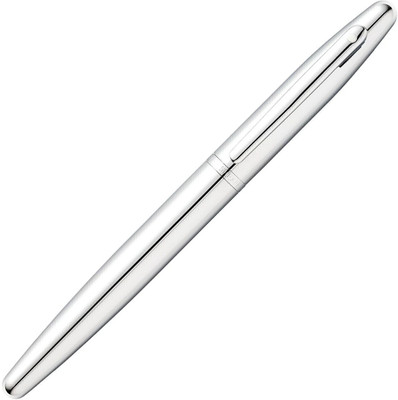 SHEAFFER 9421 VFM Polished Chrome With Chrome Trim Premium Roller Ball Pen(Ink Color - Black)