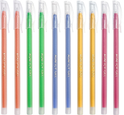 Agni Icy Ball Pen(Pack of 50, Ink Color - Blue)