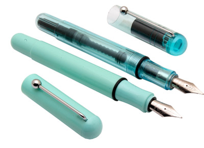 Ledos Set Of 2 Jinhao Mini With Steel Ball Clip & Fine Nib Fountain Pen(Pack of 2, Ink Color - Converter System)
