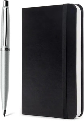 SHEAFFER G940 Set of 2 VFM Strobe Sliver Ball Pen With Small Notebook Premium Pen Gift Set(Ink Color - Black)