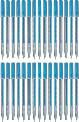 FLAIR Yolo Ball Pen Wallet Pack | 0.6 mm | Low-Viscosity Ink For Smudge Free Writing Ball Pen(Pack of 30, Ink Color - Blue)