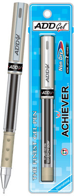 Add Gel Achiver Gel Pen Pack 10 Gel Pen(Pack of 10, Ink Color - Blue)