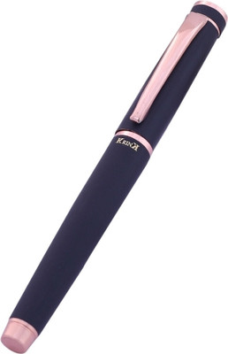 Krink Trendy R026 Metal Pen Fitted with Germany Made Refill. Presented in Gift Box Roller Ball Pen(Ink Color - Blue)