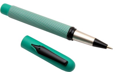 Ledos Unique Magnetic Cap Matte Green Metal Body Ball Pen(Ink Color - Blue Refill)