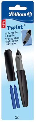 Pelikan Twist Roller Ball Pen 0.3 mm Ink Cartridge(Ink Color - Black)