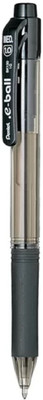 PENTEL .e-ball Pen ultra large capacity smooth pressed Pen 1.0 mm Japan(BK130-A) Ball Pen(Ink Color - Black)