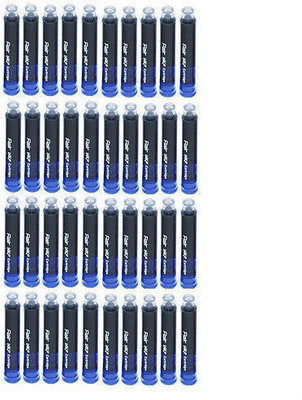 FLAIR Inky X-Large Jumbo by THE MARK Ink Cartridge(Pack of 40, Ink Color - Blue)