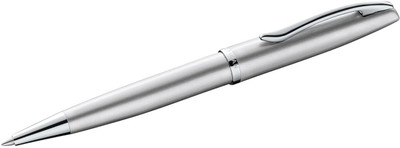 Pelikan Pelikan Ballpoint pen Jazz® Noble Elegance in Printed Cardboard Box-Silver Ball Pen(Ink Color - Blue)