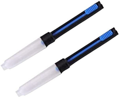 NOZOMI Rollerball Ink Converter(Pack of 2, Ink Color - Black)