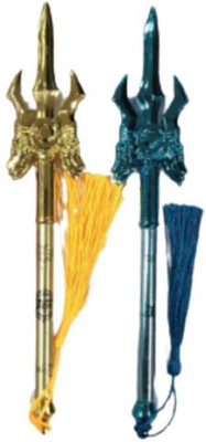 AMB Fancy Sword Gel Pen (Pack of 2) Gel Pen(Pack of 2, Ink Color - Blue)