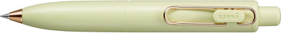 UNI Mitsubishi One P UMNSPG38-76 Gel Ballpoint Pen, 0.01 inches (0.38 mm), Rose Gold Ball Pen(Ink Color - Black)