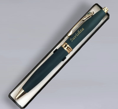 Mizi Craft Premium Green Pen ( GRNMBP-090224001 ) Ball Pen(Ink Color - Blue)