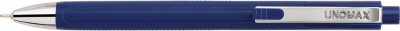 UNOMAX Clicktron RT Blue Ball Pen(Pack of 15, Ink Color - Blue)