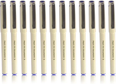 PILOT 05 Hi-Techpoint Blue Roller Ball Pen(Pack of 12)