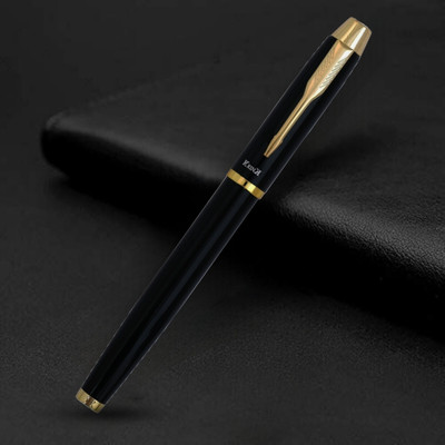 Krink ® Mercury R055 Metal Pen Fitted with Germany Made Schmidt Refill Roller Ball Pen(Ink Color - Blue)
