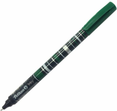 Pelikan Inky Ink Pen Roller Ball Pen(Ink Color - Green)