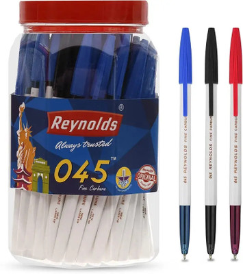 Reynolds 045 Ball Pen(Pack of 60, Ink Color - Blue:Black:Red)
