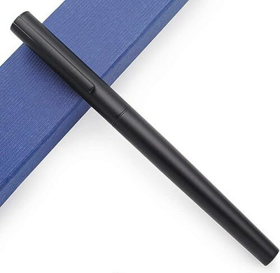Gold Leaf JINHAO 35 Series Fountain Pen (Matte Black, Fine Nib 0.5mm). Fountain Pen(Ink Color - Multiple Color)
