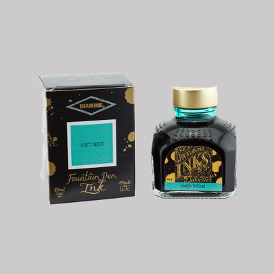DIAMINE SOFT MINT 80 ML Ink Bottle(Ink Color - MINT)