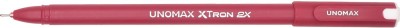 UNOMAX Xtron 2X with Jet Ink Technology Ball Pen(Pack of 30, Ink Color - Red)