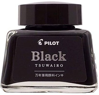 PILOT Fountain Pen Ink Bottle – Tsuwairo-Black 30ml Ink Bottle(Ink Color - Black)