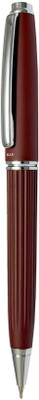 UJJi Lining Pattern Design Coffee Colour with Chrome Plated Clip Ball Pen(Ink Color - Blue )