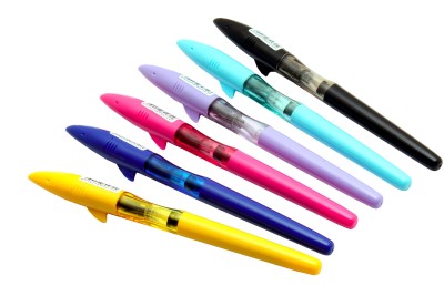 Ledos Set Of 6 Jinhao Shark Edition Fine Nib Fountain Pen(Pack of 6)