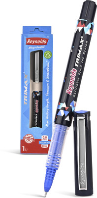 Reynolds Trimax Roller Ball Pen(Ink Color - Blue)