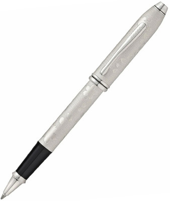 CROSS TOWNSEND LIMITED EDITION CHERRY BLOSSOM BRUSHED PLATINUM ROLLERBALL PEN Roller Ball Pen(Ink Color - Black)