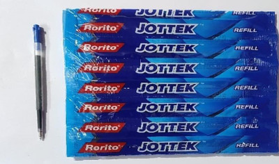 Rorito JOTTEK BALL REFILLS BLUE 50 PCS Refill(Pack of 50, Ink Color - Blue)