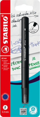 Stabilo Dr!ver Premium Fineliner Pen | 0.4mm | Sensor Technology Fineliner Pen(Ink Color - Blue)
