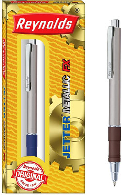 Reynolds Jetter Metallica FX Ball Pen(Pack of 5, Ink Color - Blue)