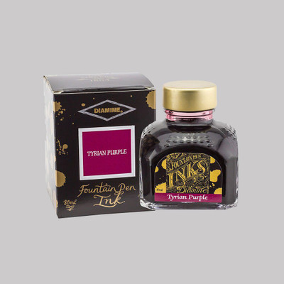 DIAMINE TYRIAN PURPLE 80 ML Ink Bottle(Ink Color - Purple)