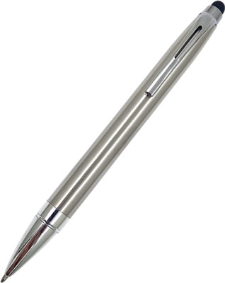 auteur Designer Chrome Finish Metal Body With Stylus Student Series Best Gift Ball Pen(Ink Color - Blue)