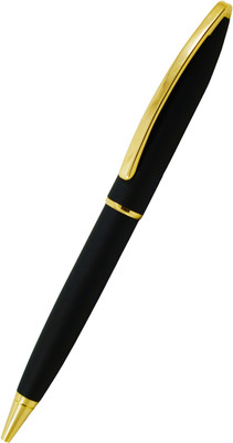 auteur 156 Executive Black Color Designer Metal Body Gold Plated Clip Gift Ball Pen(Ink Color - Blue)