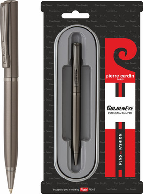 PIERRE CARDIN Golden Eye Gun Metal Ball Pen(Ink Color - Blue)
