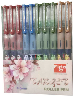 FIGO 1 Ball Pen(Pack of 10, Ink Color - Blue)