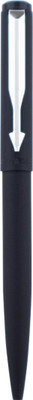 PARKER Vector Matte Black, Chrome Trim With Card Holder Pen Gift Set(Ink Color - Blue)