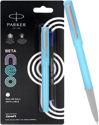 PARKER Beta NEO | Light Blue Body Color | Roller Ball Pen(Ink Color - Blue)