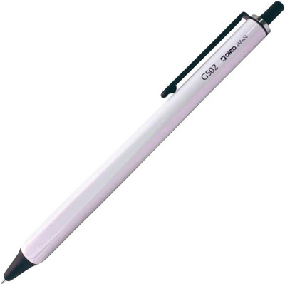OHTO GS02 Roller Gel Pen, Retractable Needle Tip 0.5mm Roller Ball Pen(Ink Color - BLACK MADE IN JAPAN)