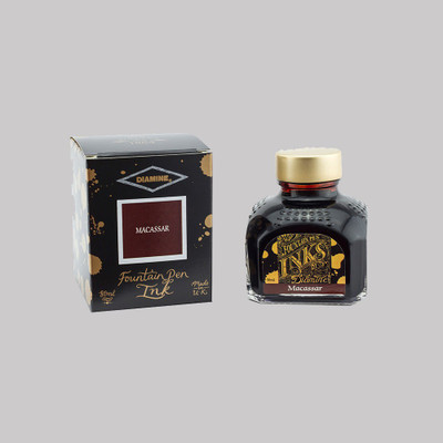 DIAMINE MACASSAR 80 ML Ink Bottle(Ink Color - MACASSAR)