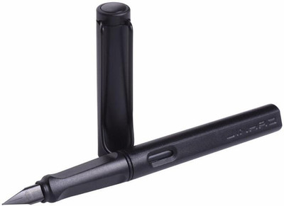 Levin jinhao 599 Matte Black Fountain Pen Fine Nib Classic Design with Converter Fountain Pen(Ink Color - Black)